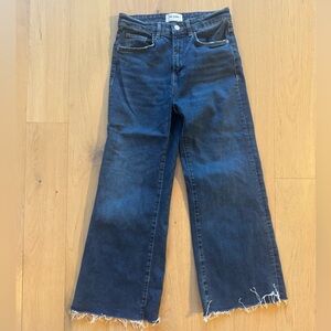 Zara Wide Leg Ankle Jean